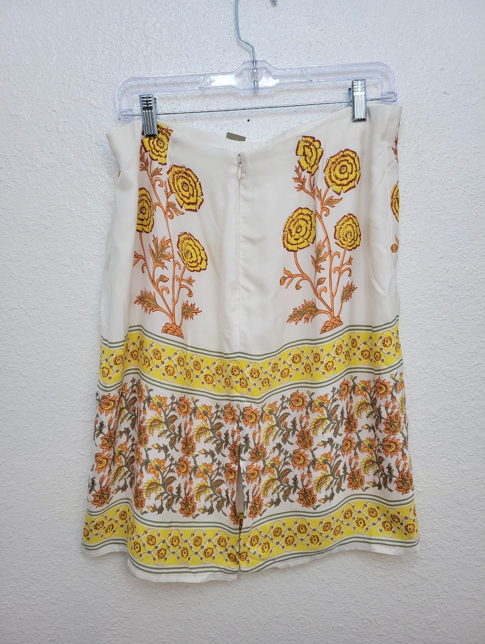 J Crew Knee-length skirt in sunset rose block print CK635 NWT Size 8 - Picture 5 of 8